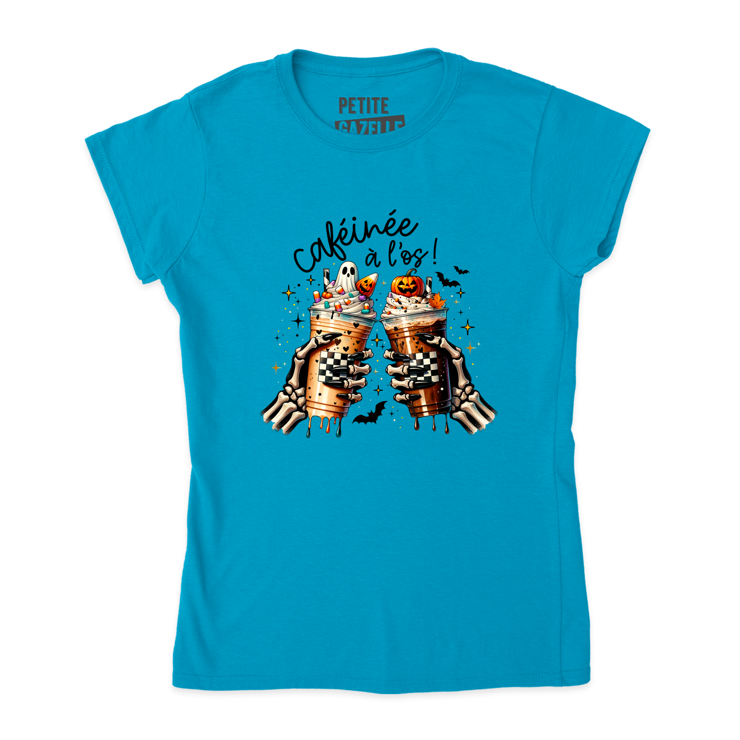 TSHIRT AJUSTÉ | Caféinée à l'os