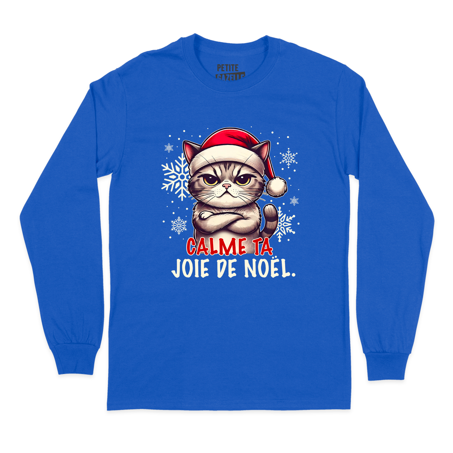 T-SHIRT À MANCHES LONGUES | Calme ta joie de Noël