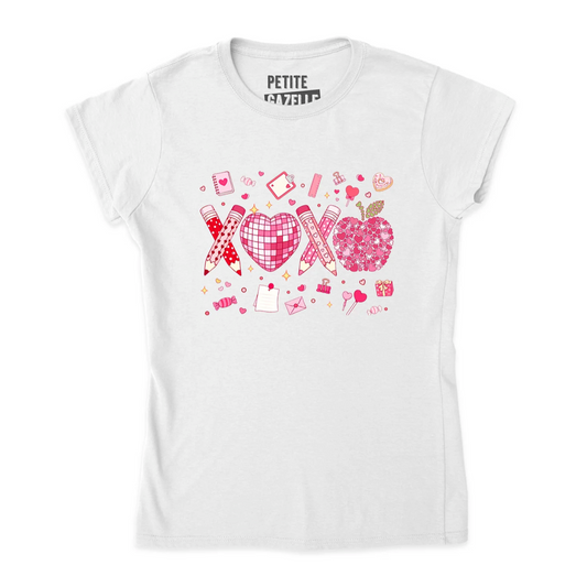 M - T-shirt Ajusté Blanc - XOX