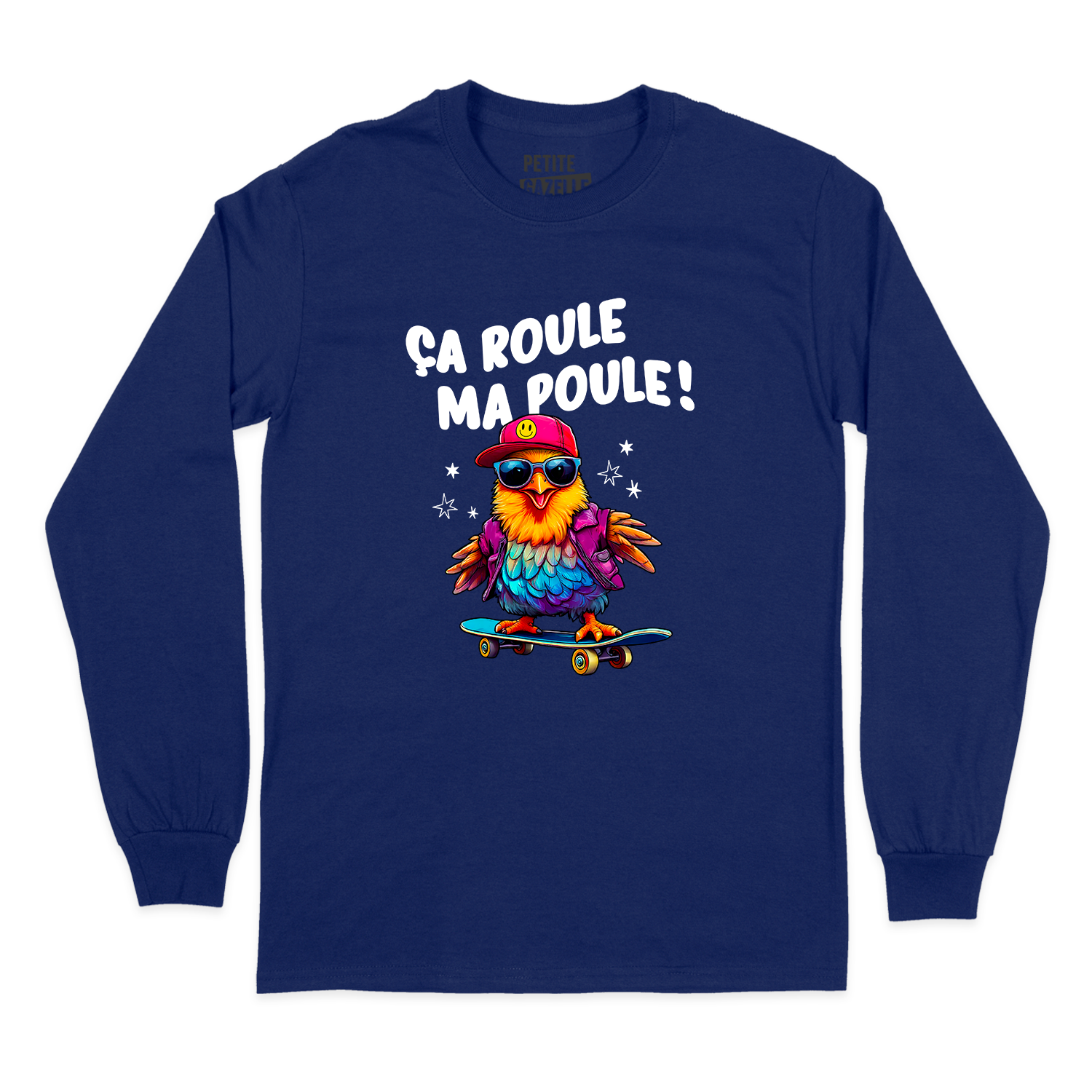 T-SHIRT À MANCHES LONGUES | Ça roule ma poule !