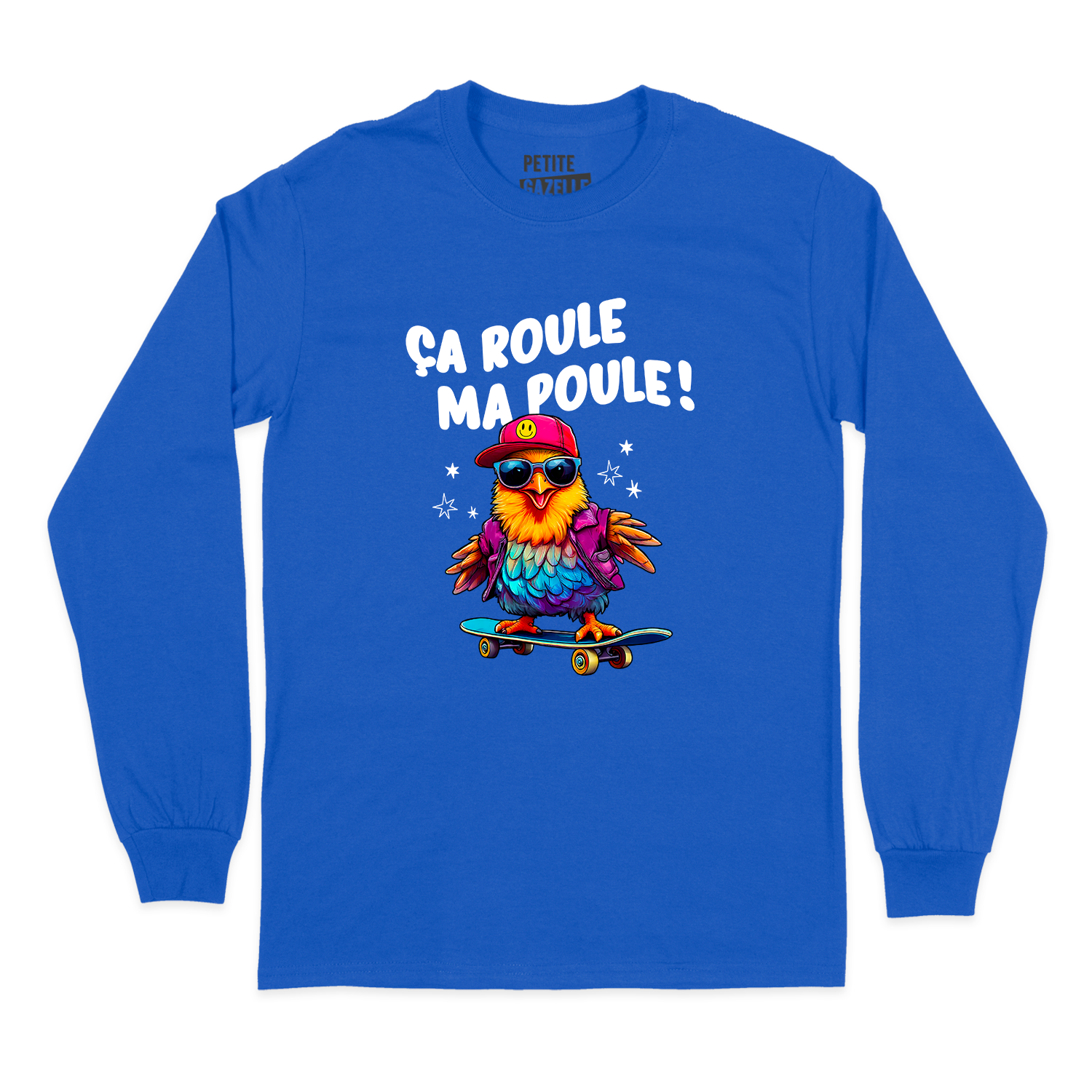 T-SHIRT À MANCHES LONGUES | Ça roule ma poule !