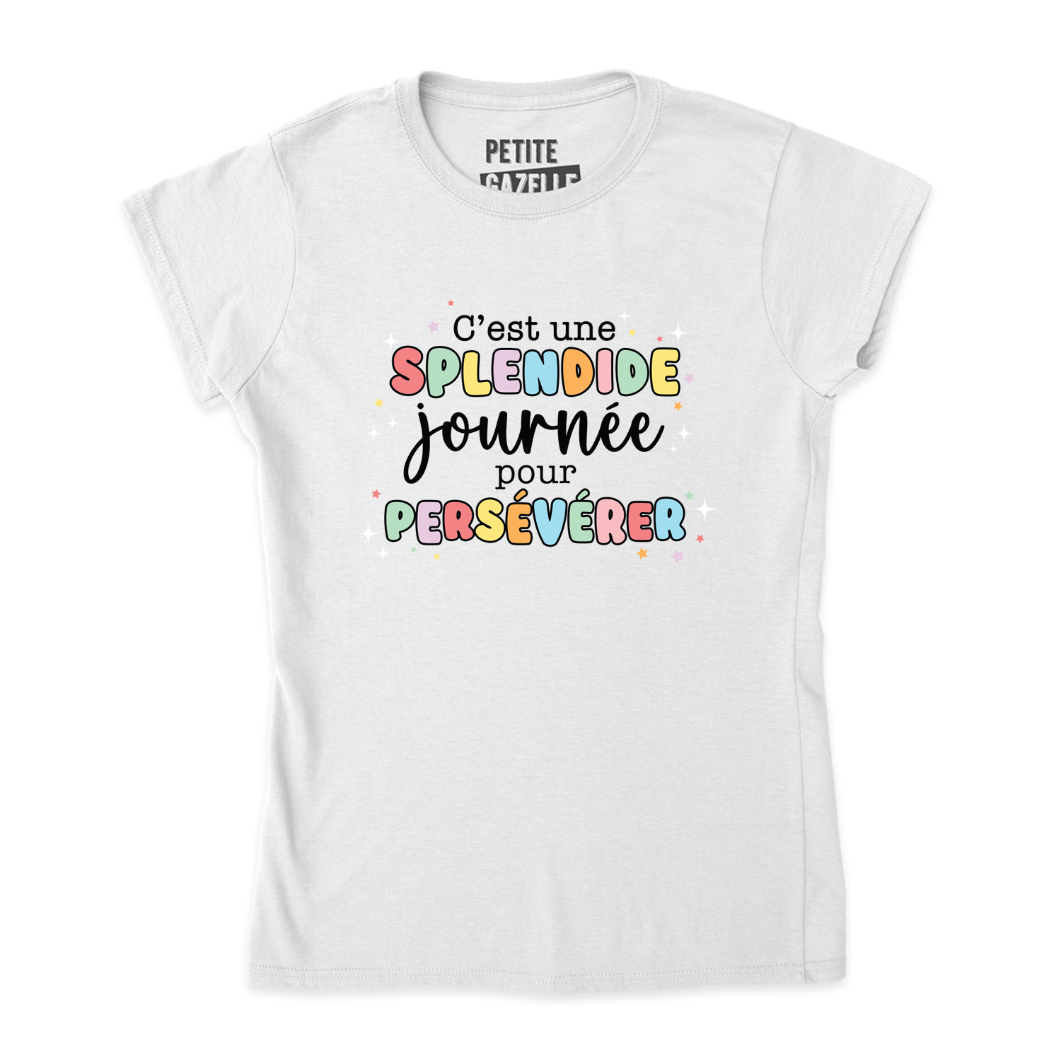 TSHIRT AJUSTÉ | C'est une splendide journée pour persévérer