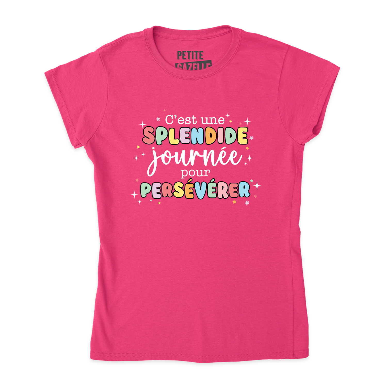 TSHIRT AJUSTÉ | C'est une splendide journée pour persévérer