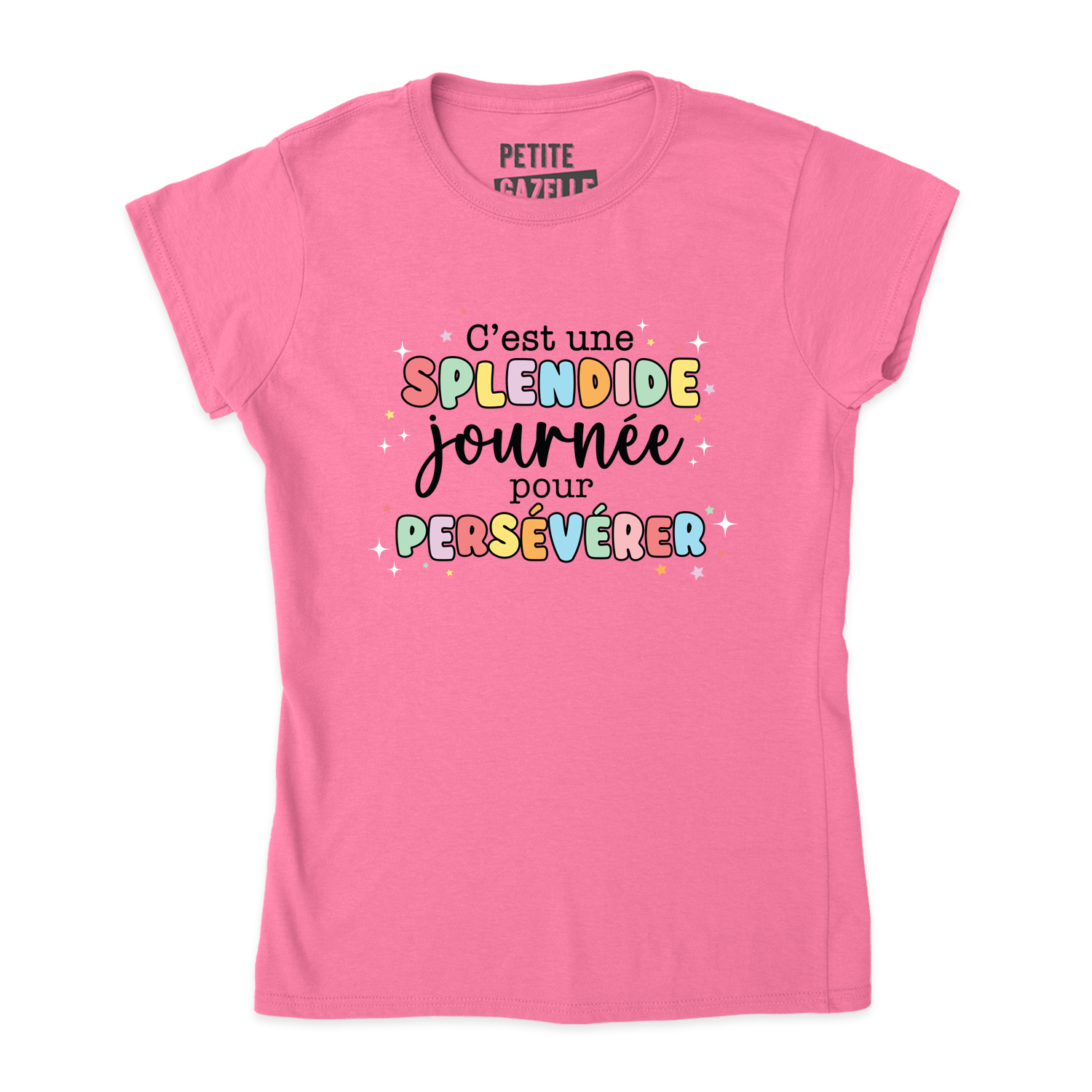 TSHIRT AJUSTÉ | C'est une splendide journée pour persévérer
