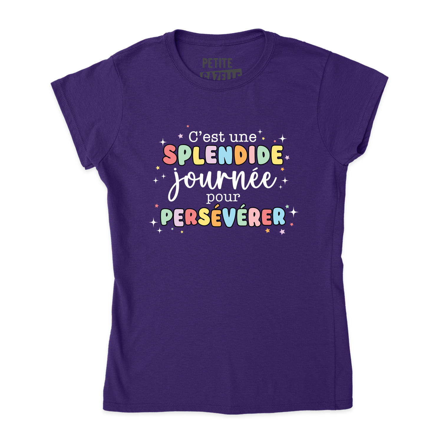 TSHIRT AJUSTÉ | C'est une splendide journée pour persévérer
