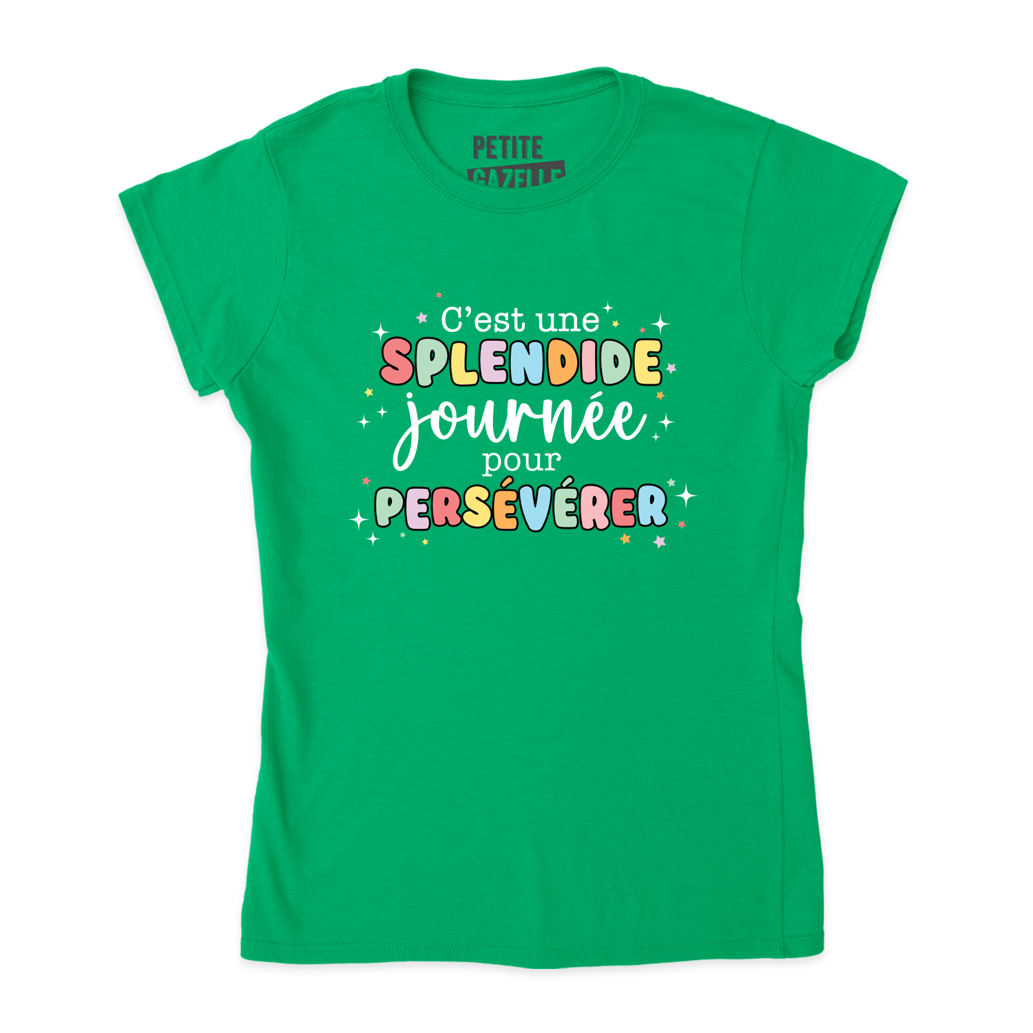 TSHIRT AJUSTÉ | C'est une splendide journée pour persévérer