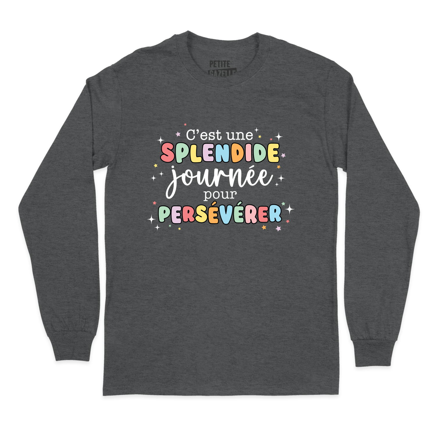 T-SHIRT À MANCHES LONGUES | C'est une splendide journée pour persévérer