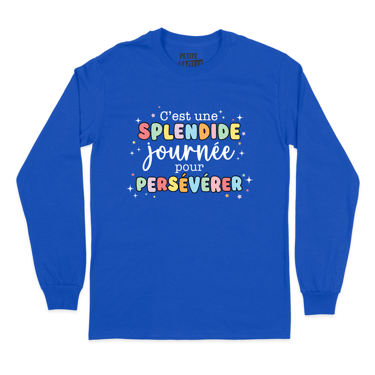 T-SHIRT À MANCHES LONGUES | C'est une splendide journée pour persévérer