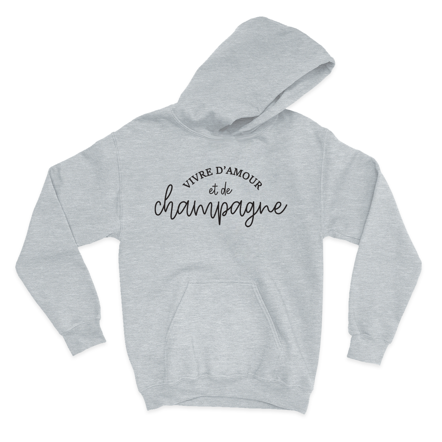 HOODIE | Vivre d'amour et de champagne