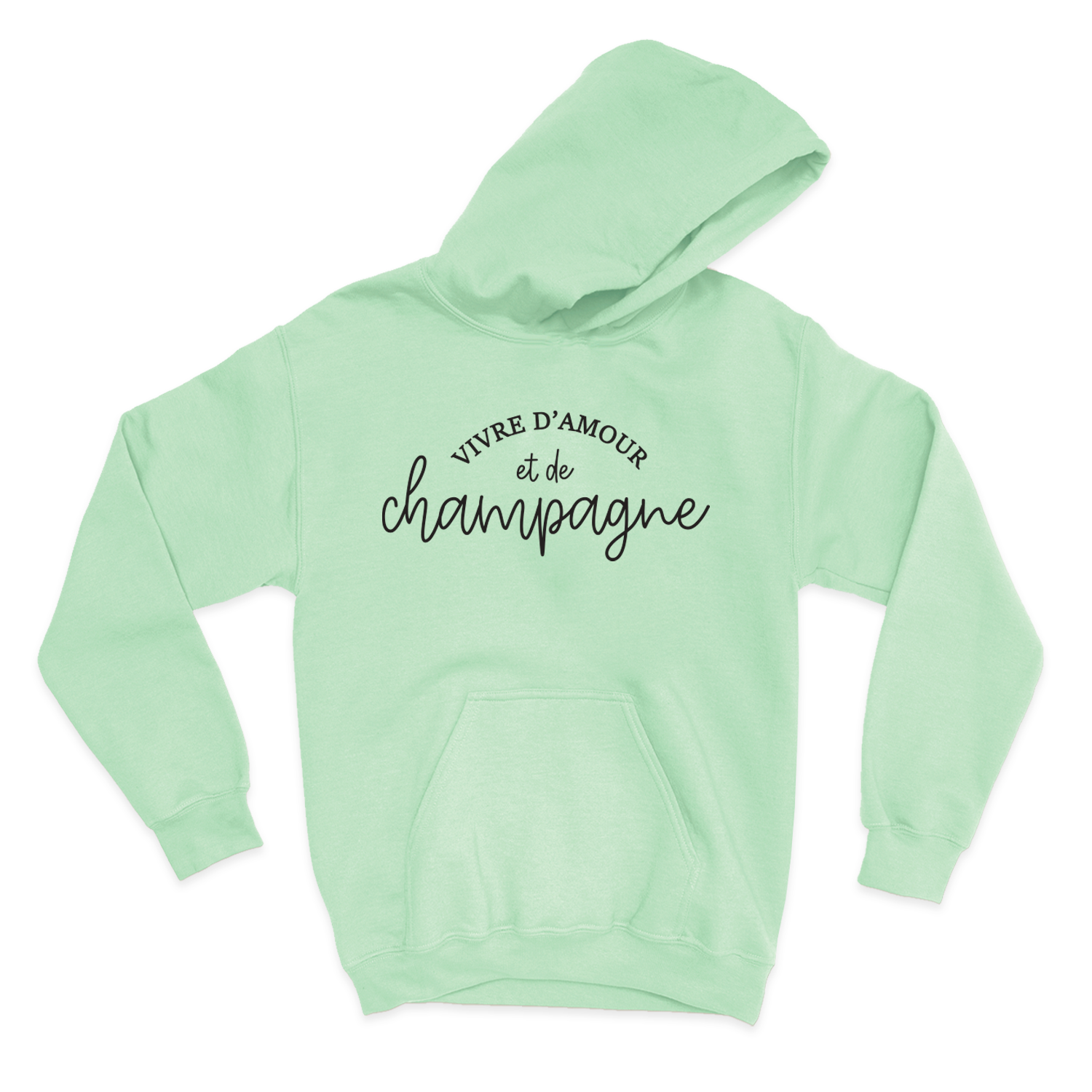 HOODIE | Vivre d'amour et de champagne