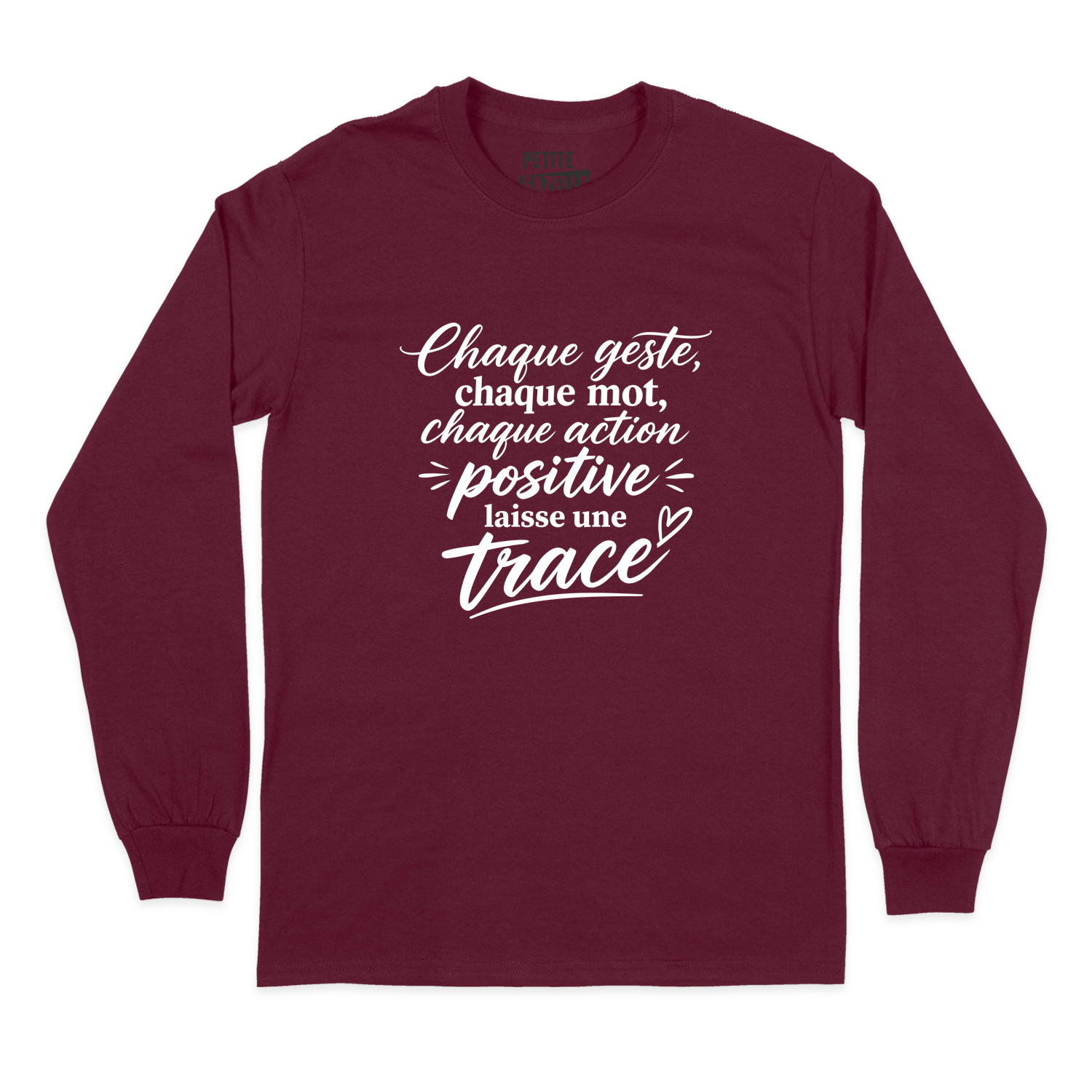 T-SHIRT À MANCHES LONGUES | Chaque geste