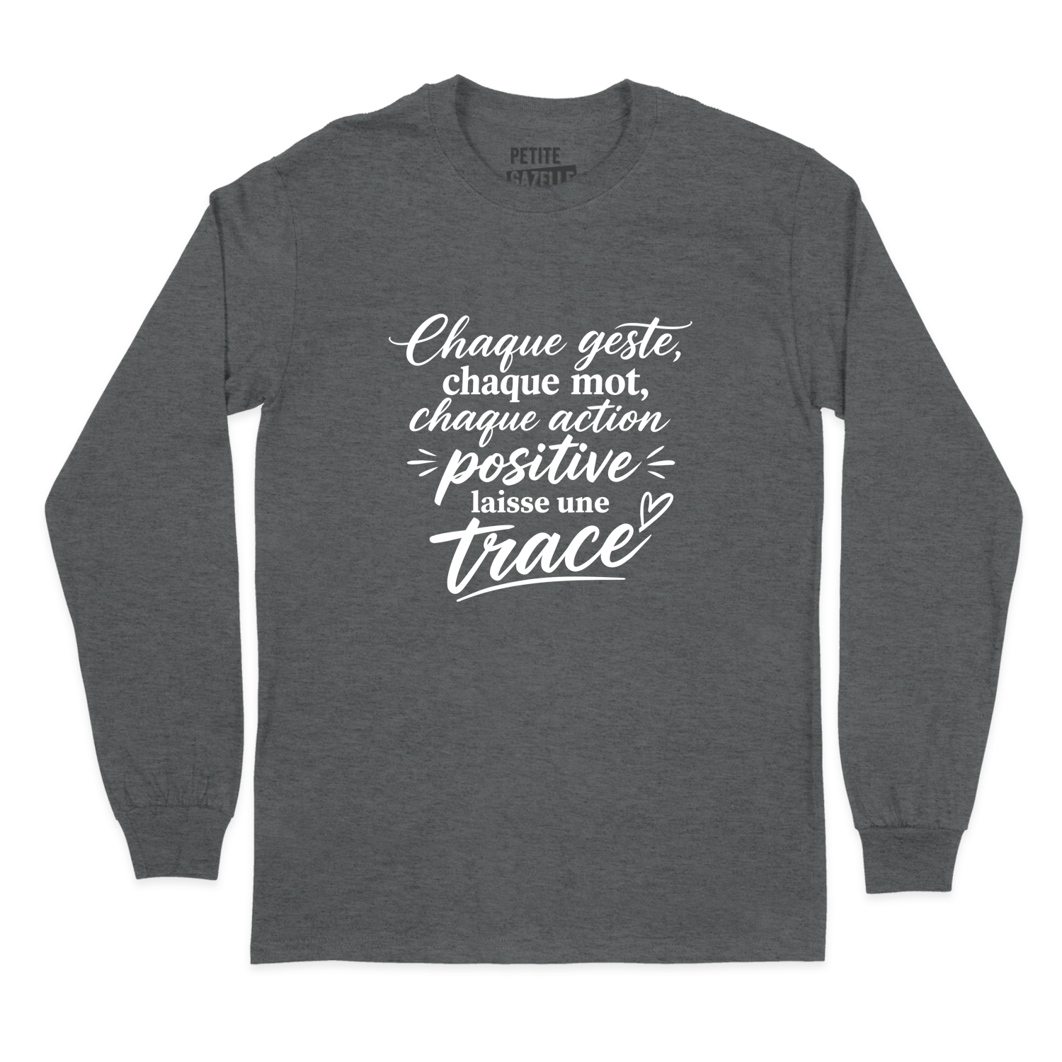 T-SHIRT À MANCHES LONGUES | Chaque geste