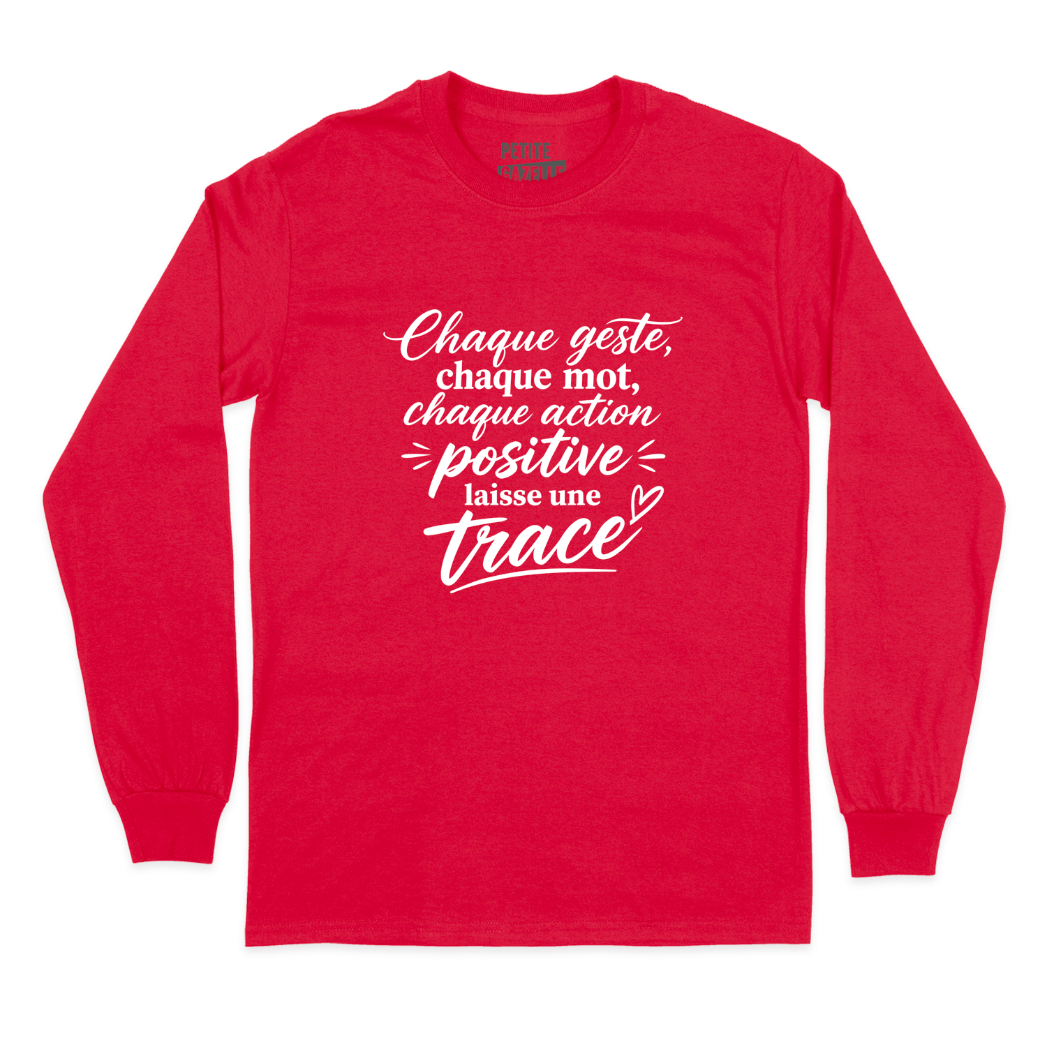 T-SHIRT À MANCHES LONGUES | Chaque geste