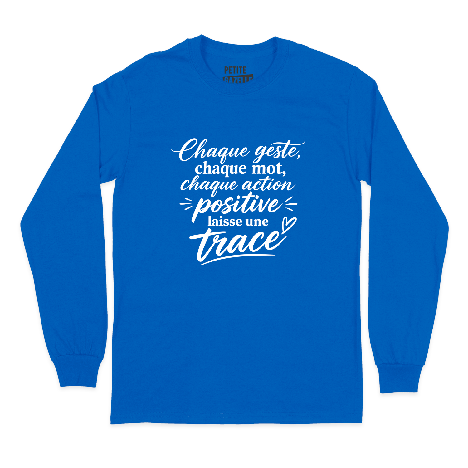 T-SHIRT À MANCHES LONGUES | Chaque geste