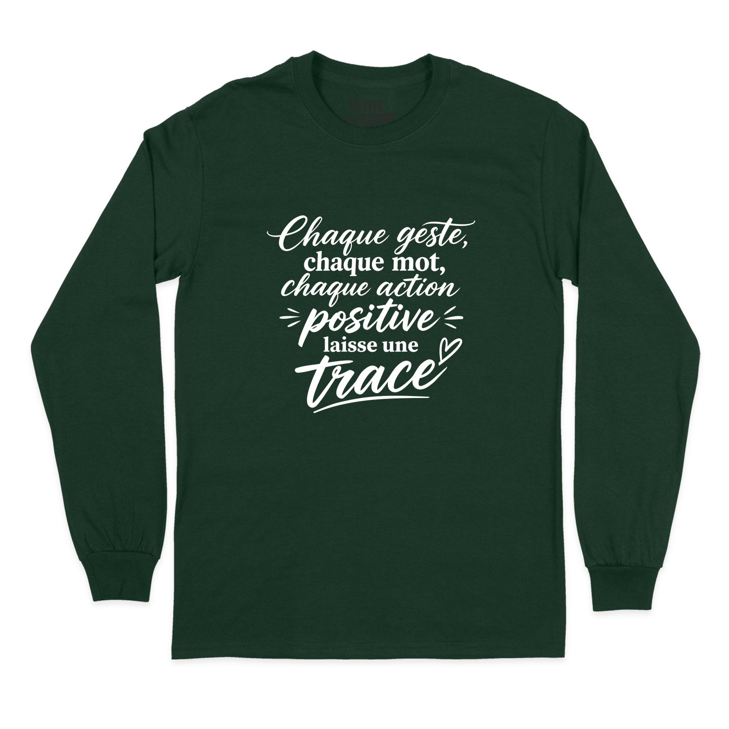 T-SHIRT À MANCHES LONGUES | Chaque geste