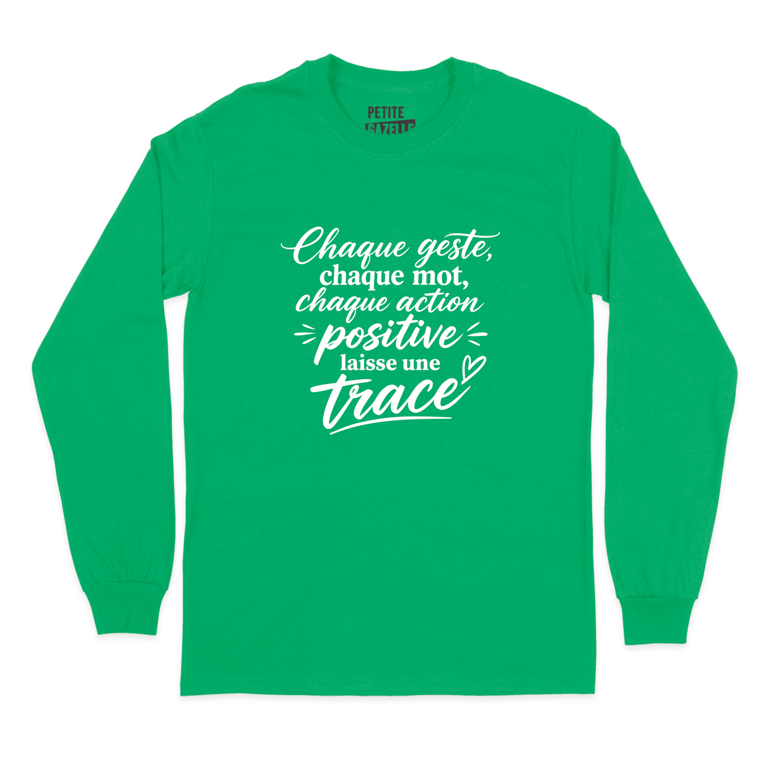 T-SHIRT À MANCHES LONGUES | Chaque geste