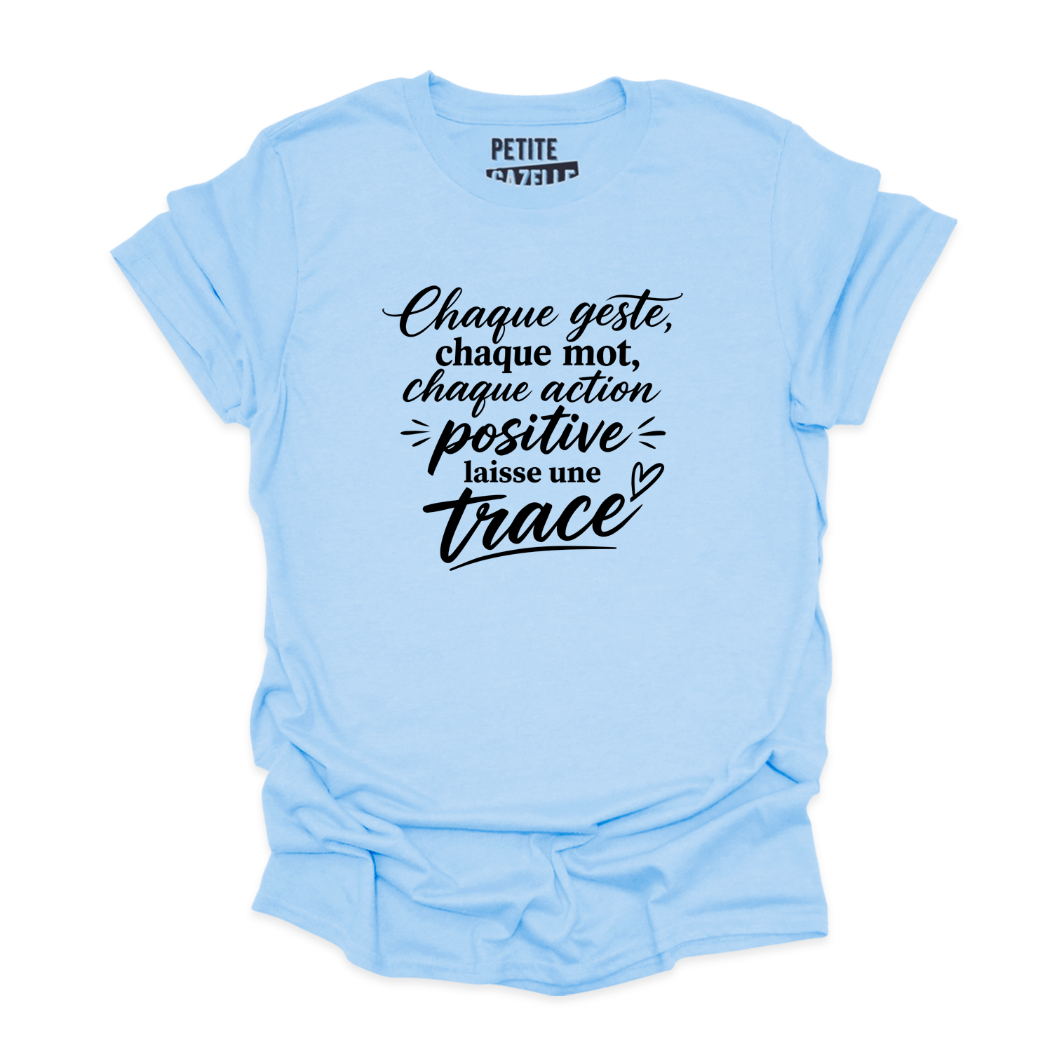 T-SHIRT COL ROND | Chaque geste