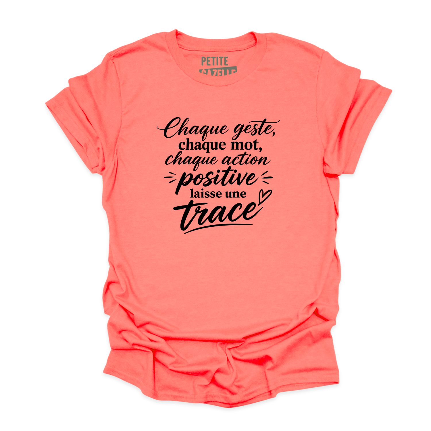 T-SHIRT COL ROND | Chaque geste