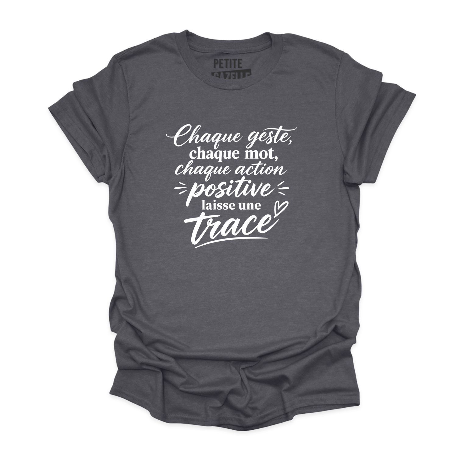 T-SHIRT COL ROND | Chaque geste