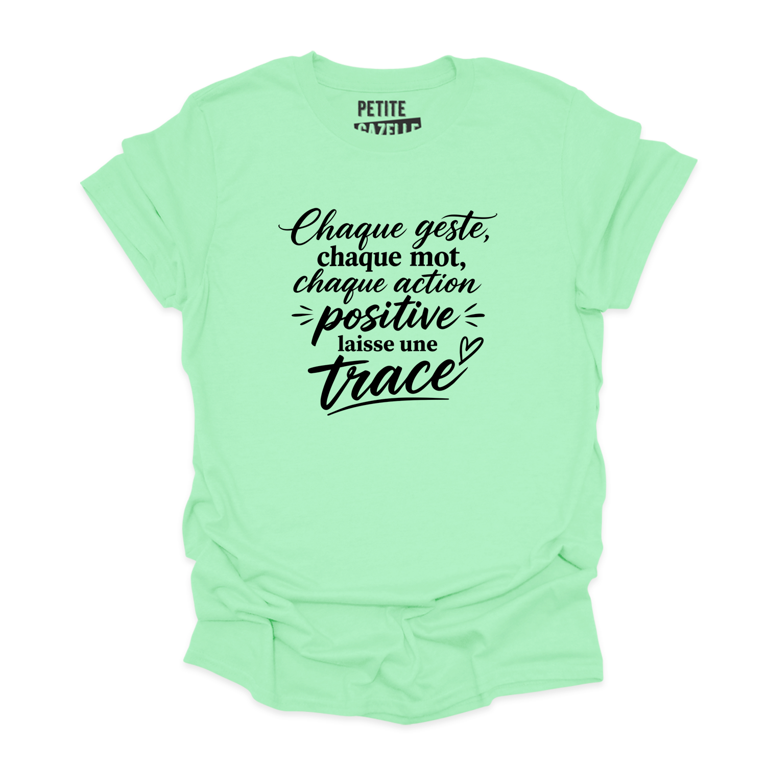 T-SHIRT COL ROND | Chaque geste