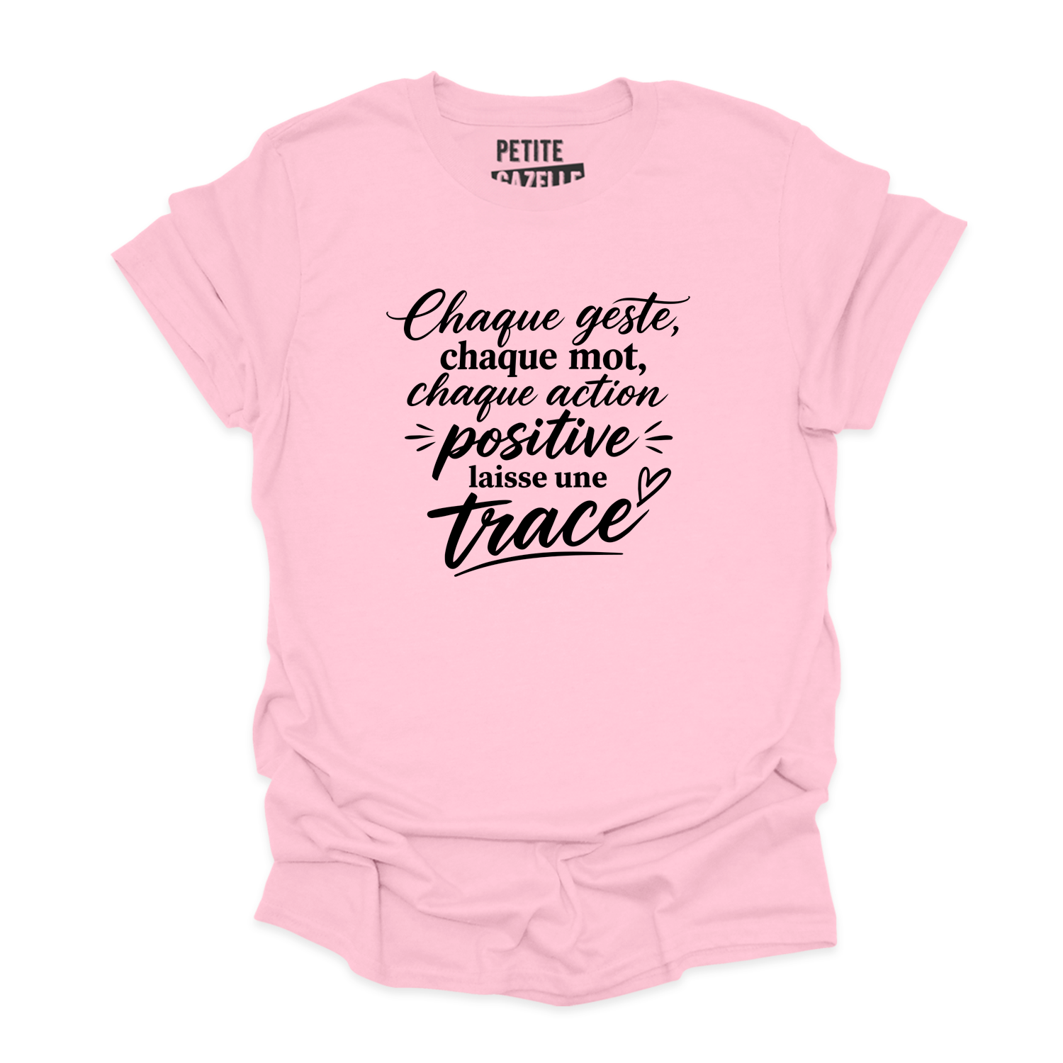 T-SHIRT COL ROND | Chaque geste