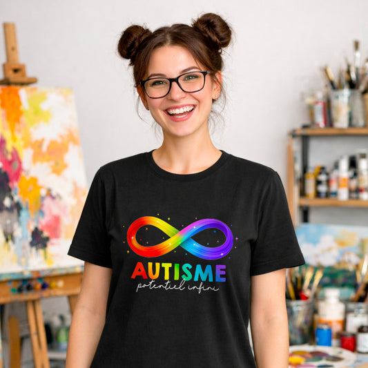 T-SHIRT COL ROND | Potentiel Infini
