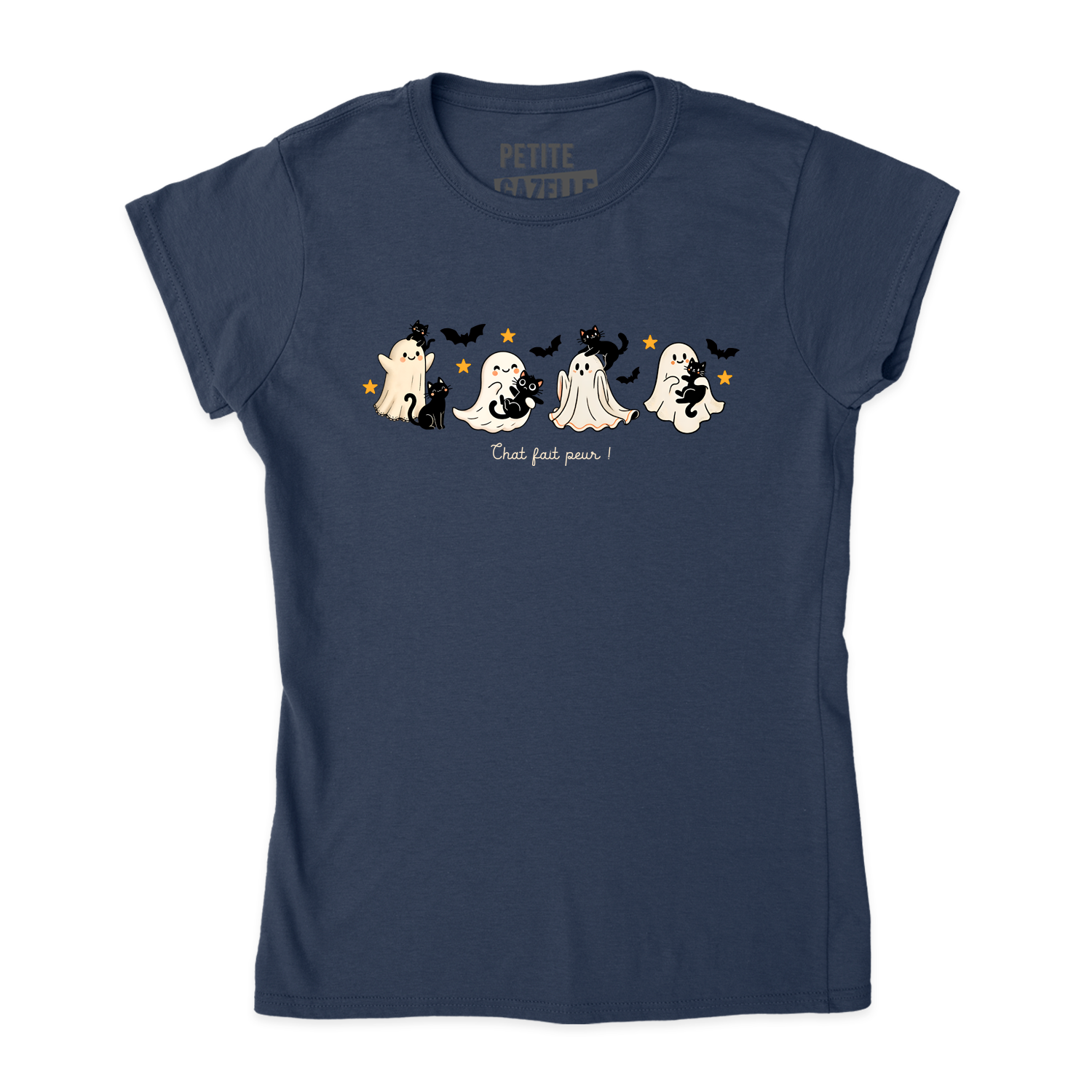 TSHIRT AJUSTÉ | Chat fait peur !