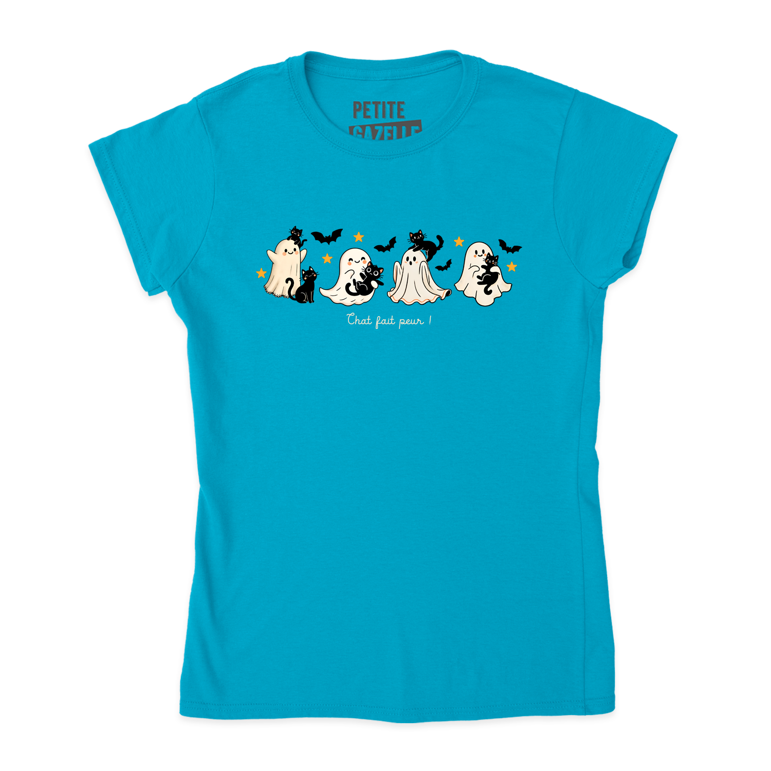 TSHIRT AJUSTÉ | Chat fait peur !