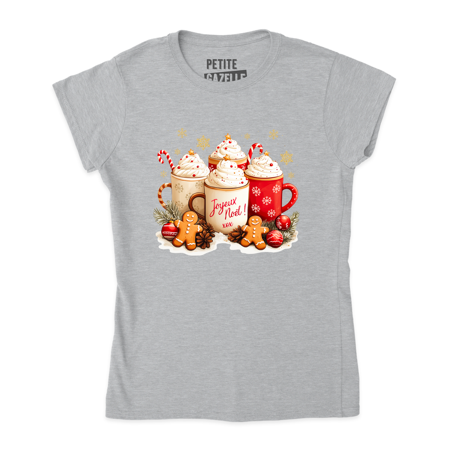 TSHIRT AJUSTÉ | Chocolats chauds & Joyeux Noël !