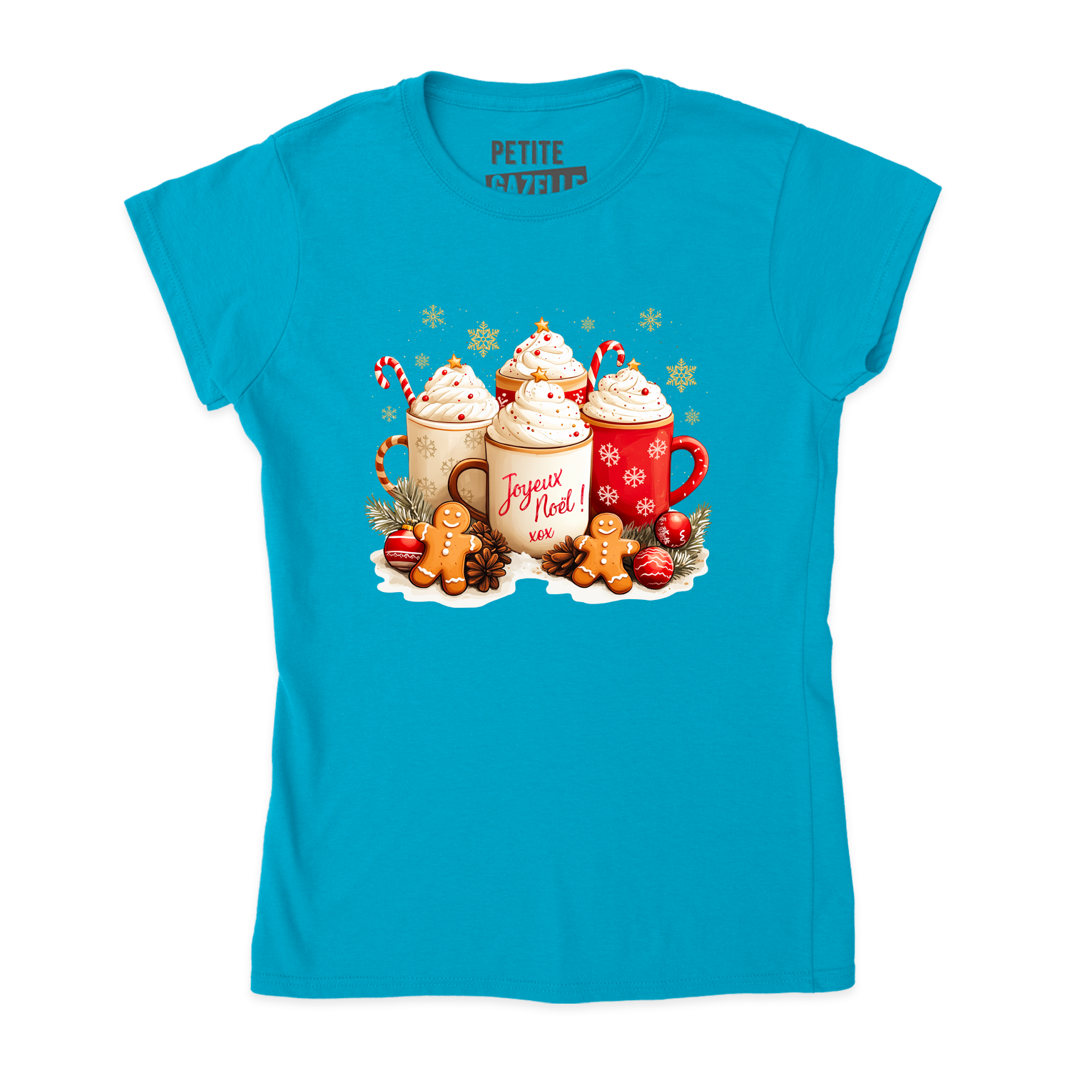 TSHIRT AJUSTÉ | Chocolats chauds & Joyeux Noël !