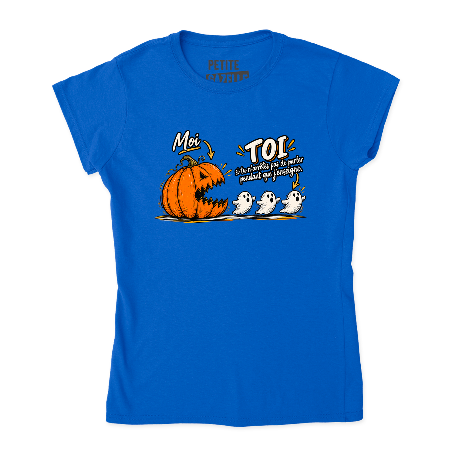 TSHIRT AJUSTÉ | Citrouille à boutte