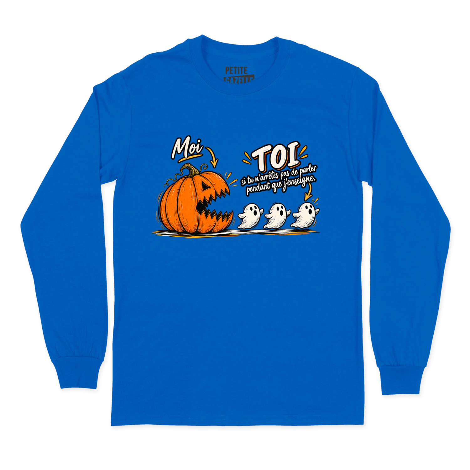 T-SHIRT À MANCHES LONGUES | Citrouille à boutte