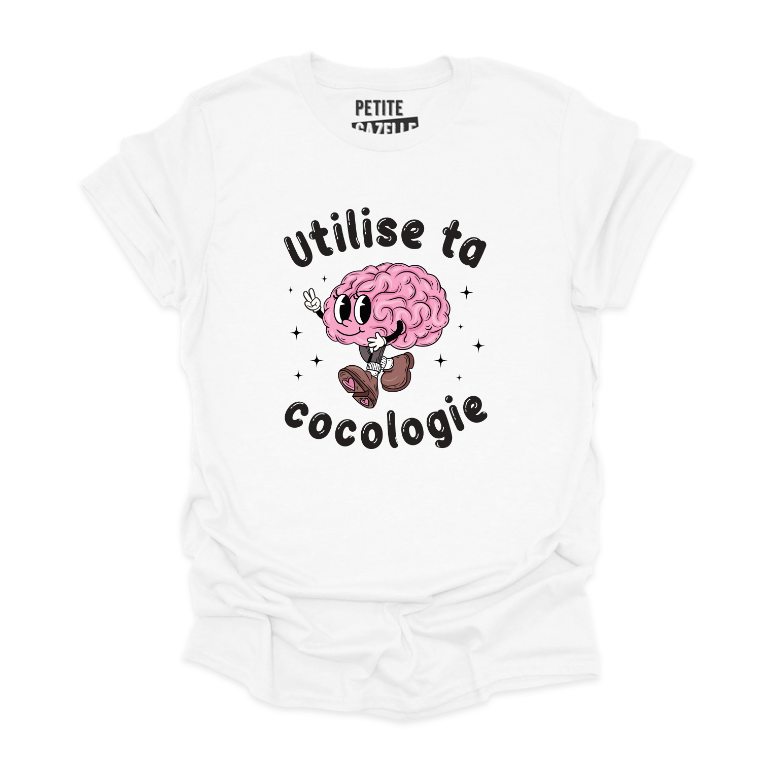 T-SHIRT COL ROND | Utilise ta cocologie