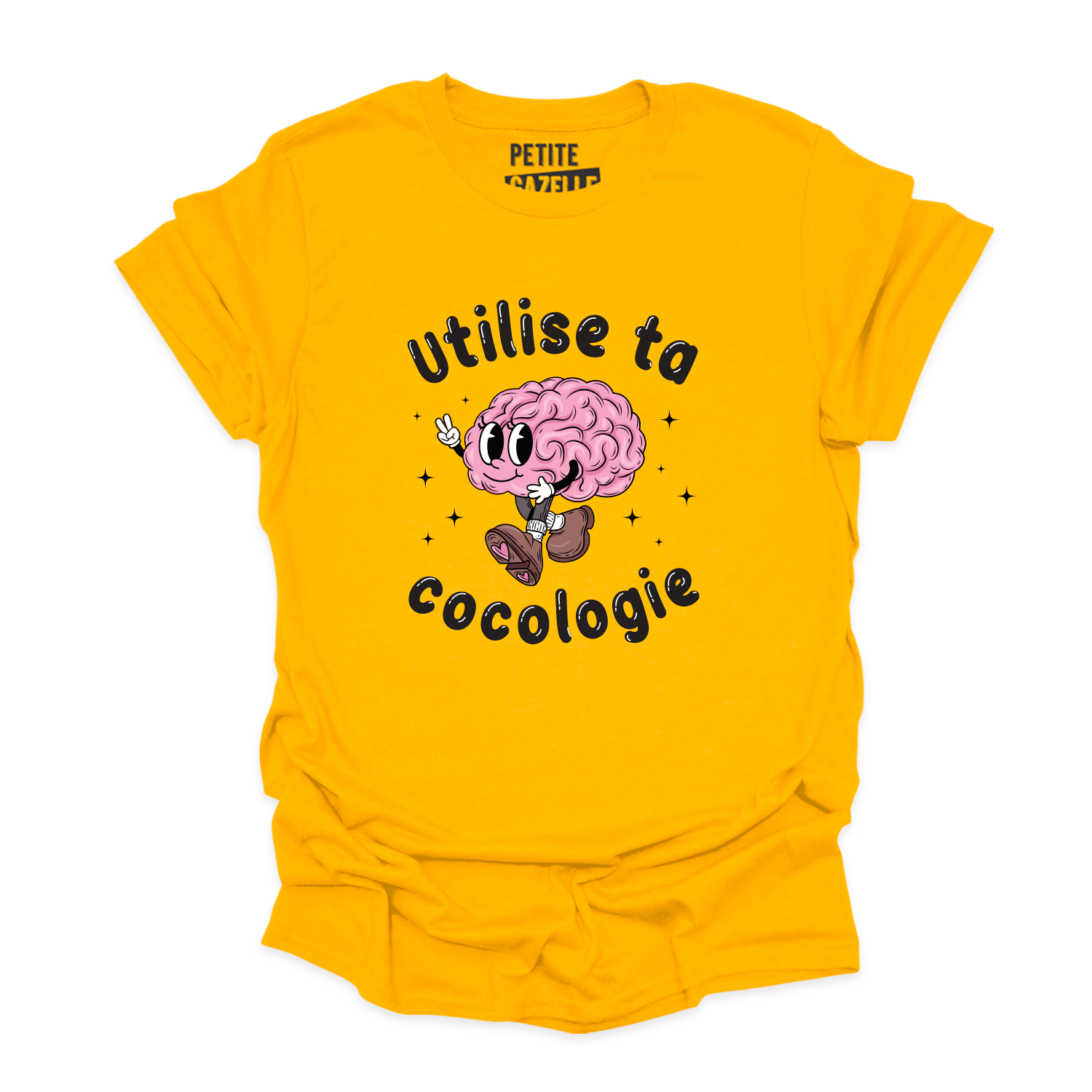 T-SHIRT COL ROND | Utilise ta cocologie