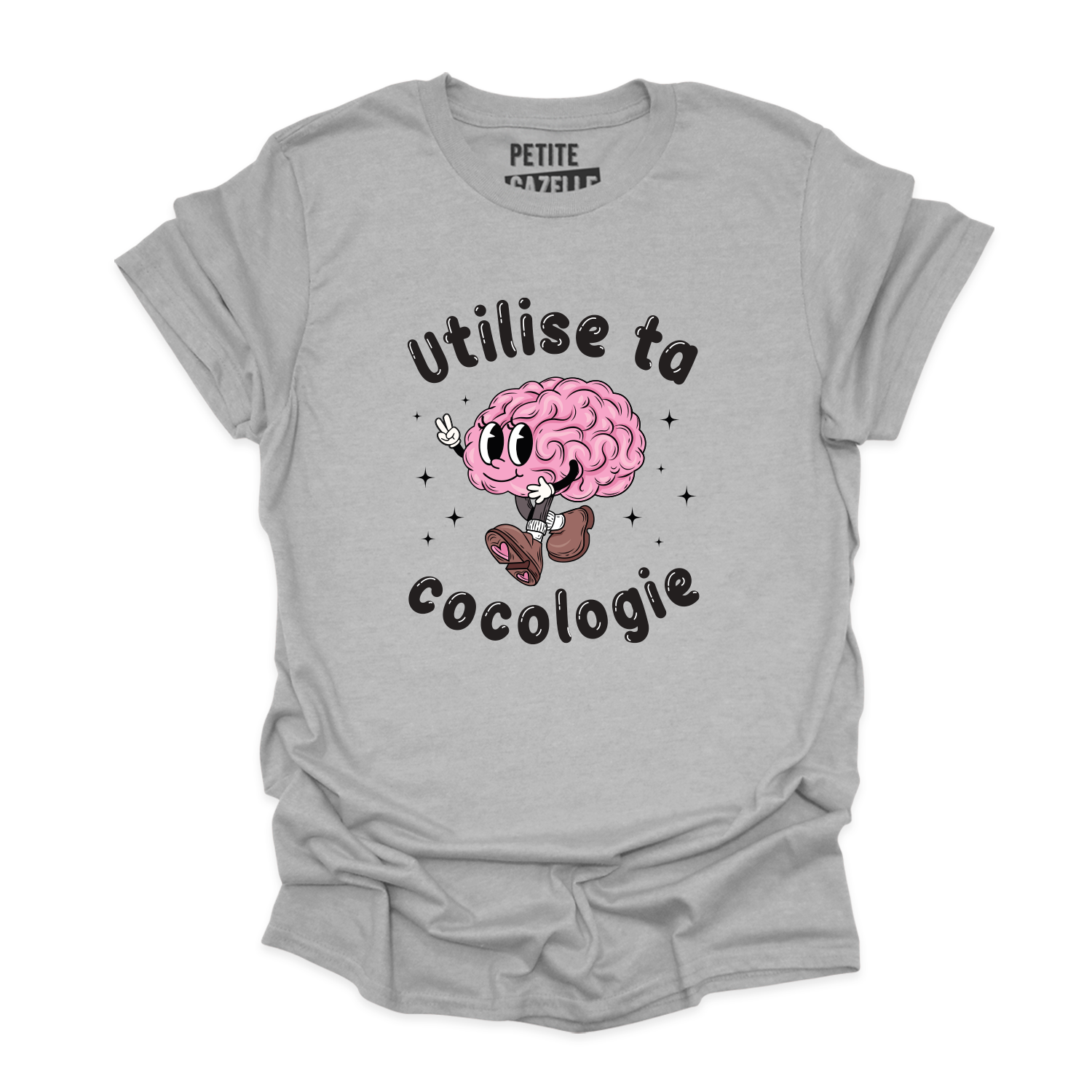 T-SHIRT COL ROND | Utilise ta cocologie