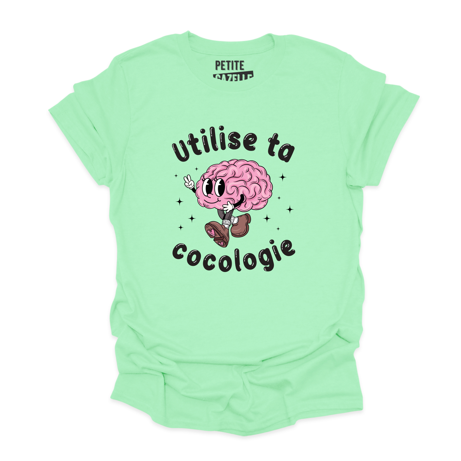 T-SHIRT COL ROND | Utilise ta cocologie