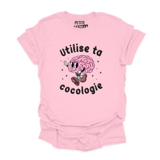 T-SHIRT COL ROND | Utilise ta cocologie