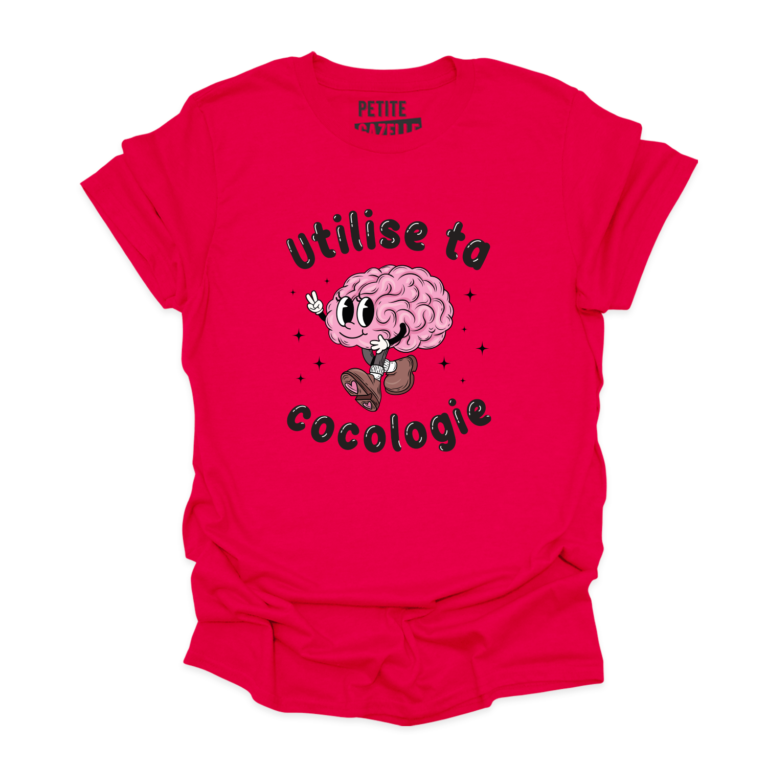 T-SHIRT COL ROND | Utilise ta cocologie