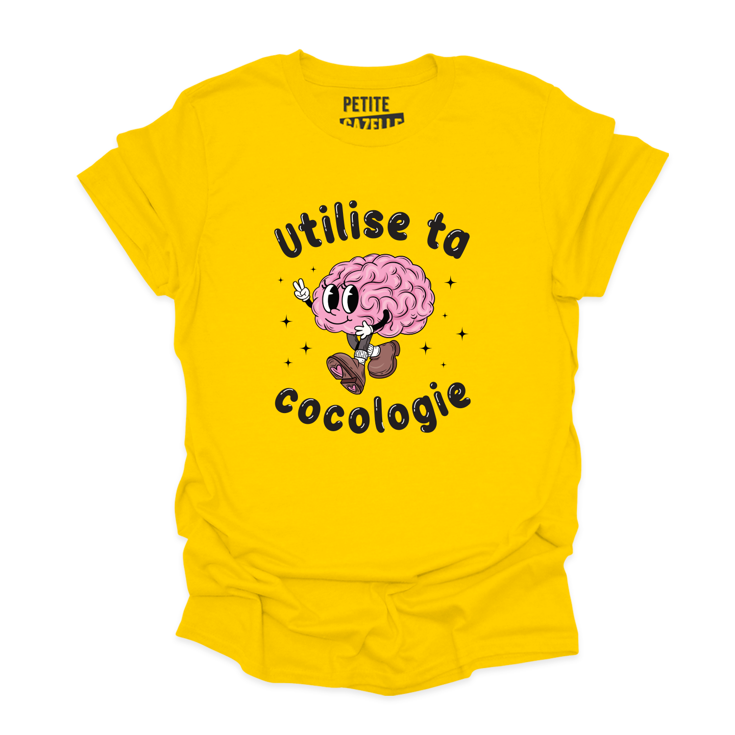 T-SHIRT COL ROND | Utilise ta cocologie