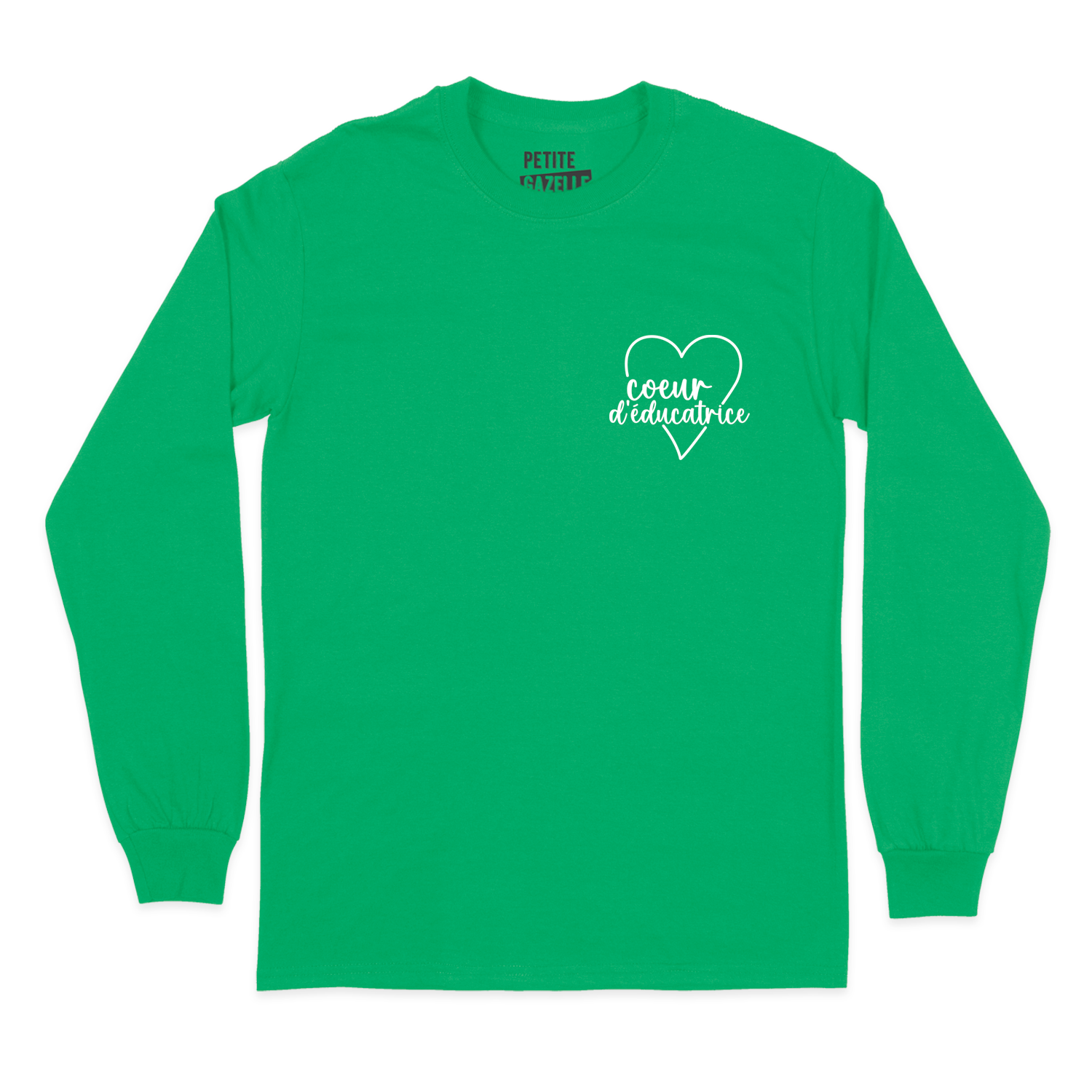 T-SHIRT À MANCHES LONGUES | Coeur d'éducatrice