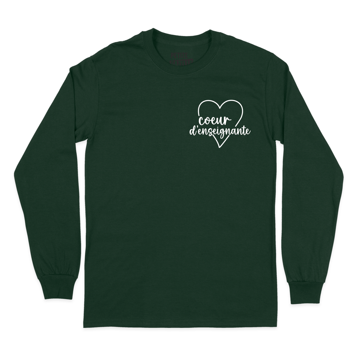 T-SHIRT À MANCHES LONGUES | Coeur d'enseignante