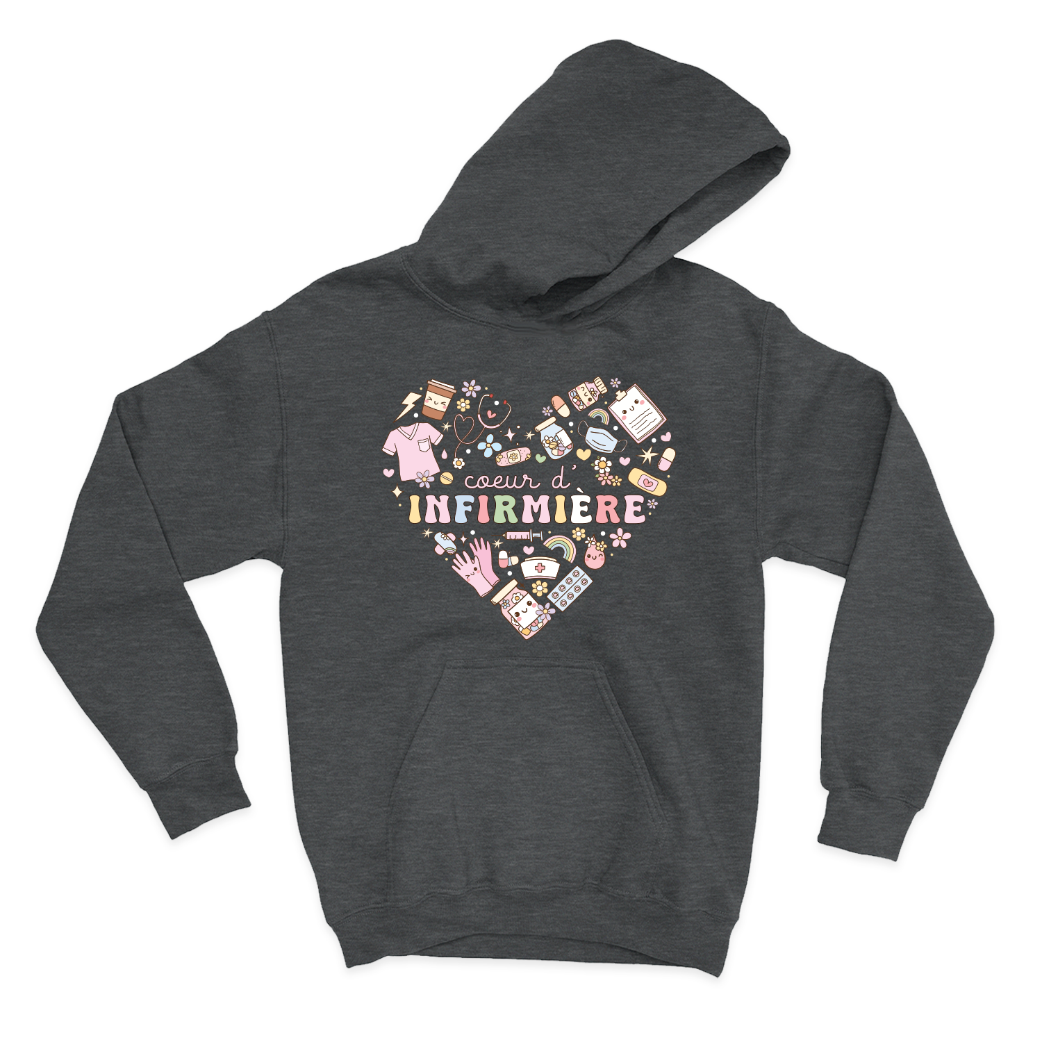 HOODIE | Coeur d'infirmière