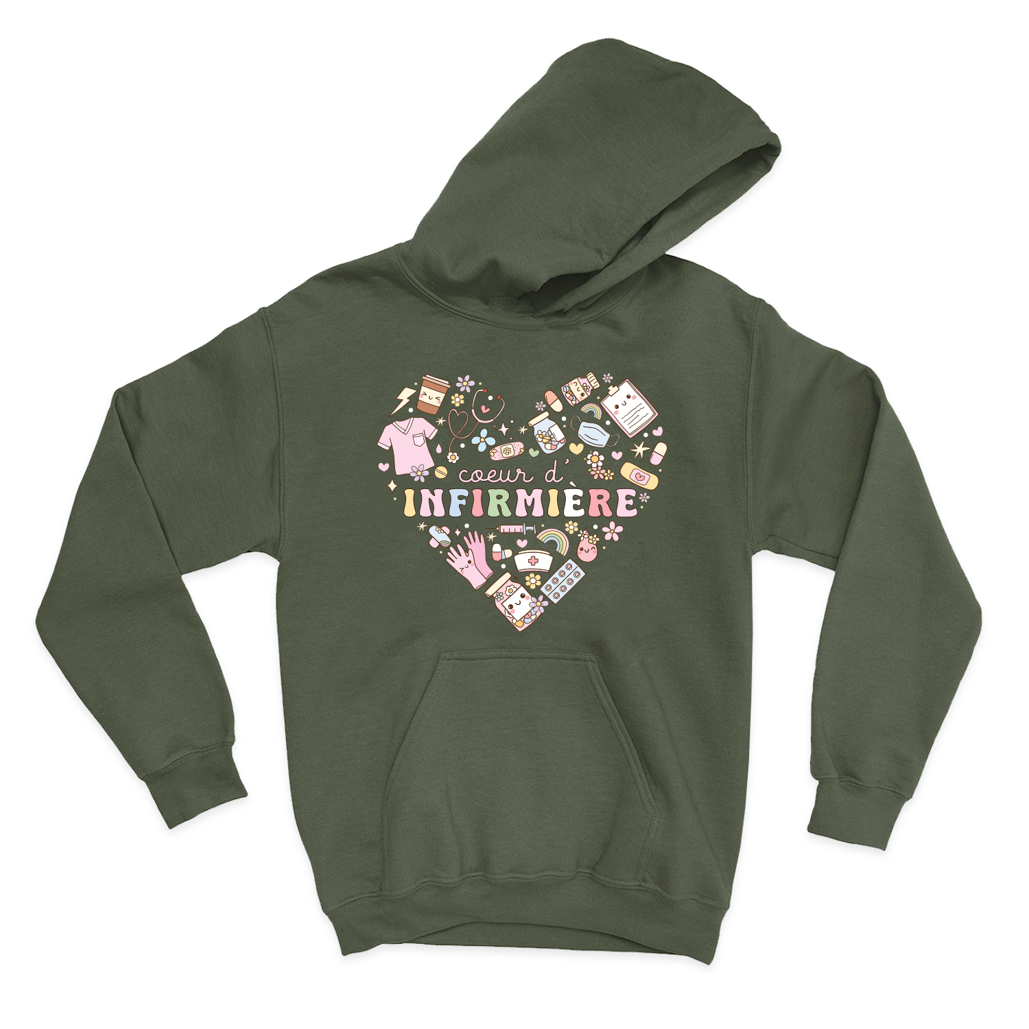 HOODIE | Coeur d'infirmière