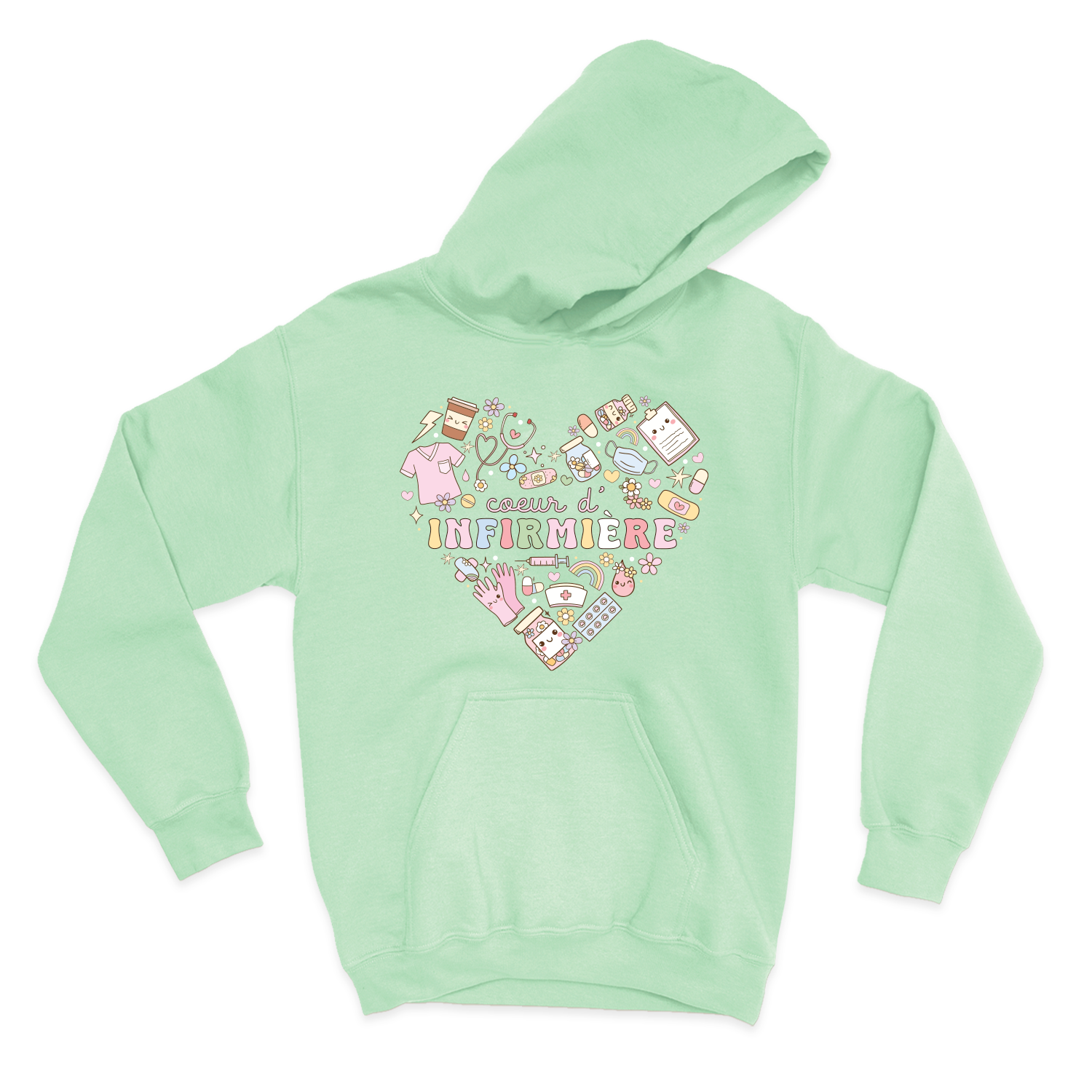 HOODIE | Coeur d'infirmière