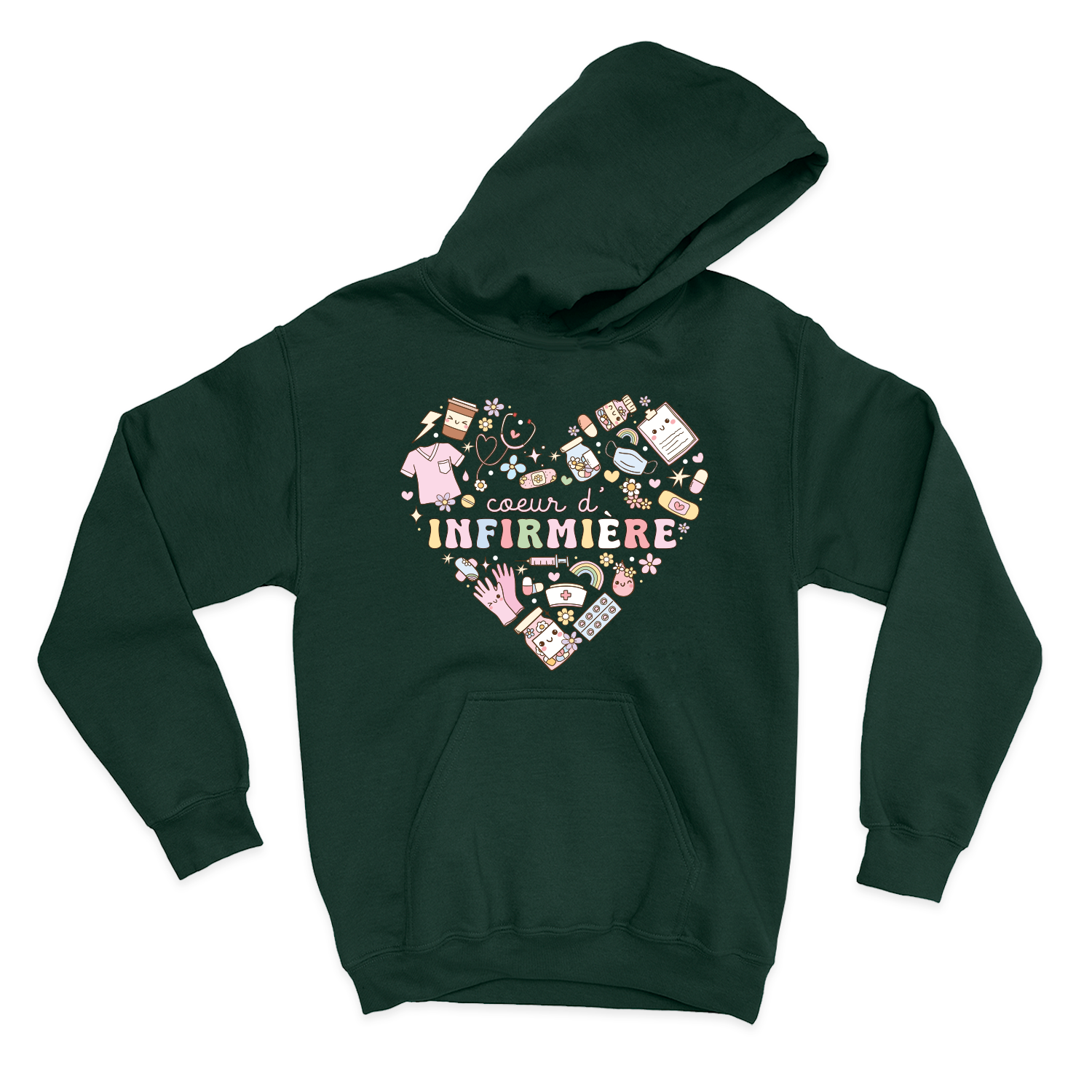 HOODIE | Coeur d'infirmière
