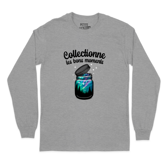 T-SHIRT À MANCHES LONGUES | Collectionne les bons moments