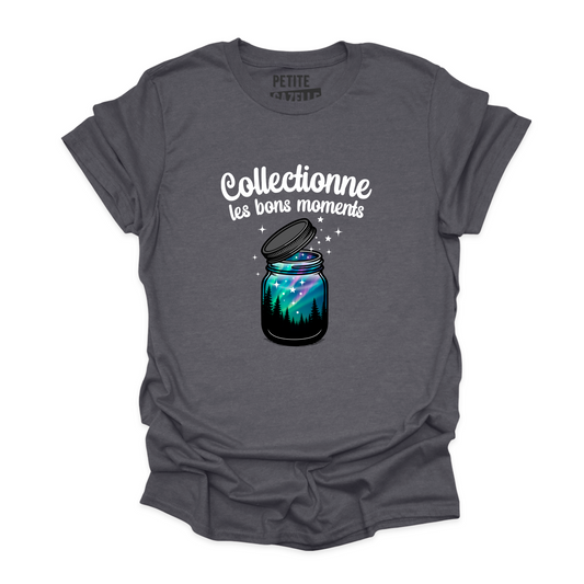 T-SHIRT COL ROND | Collectionne les bons moments