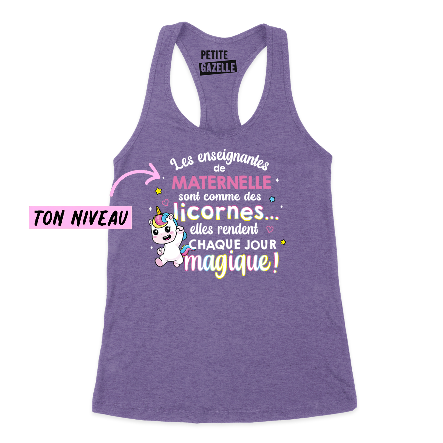 CAMISOLE | Les enseignantes sont comme des licornes