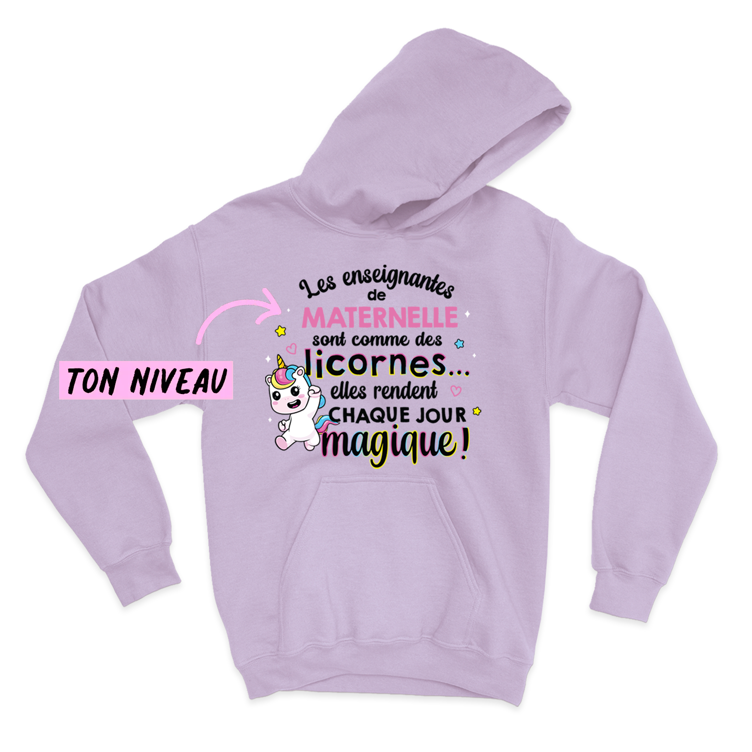 HOODIE | Les enseignantes sont comme des licornes