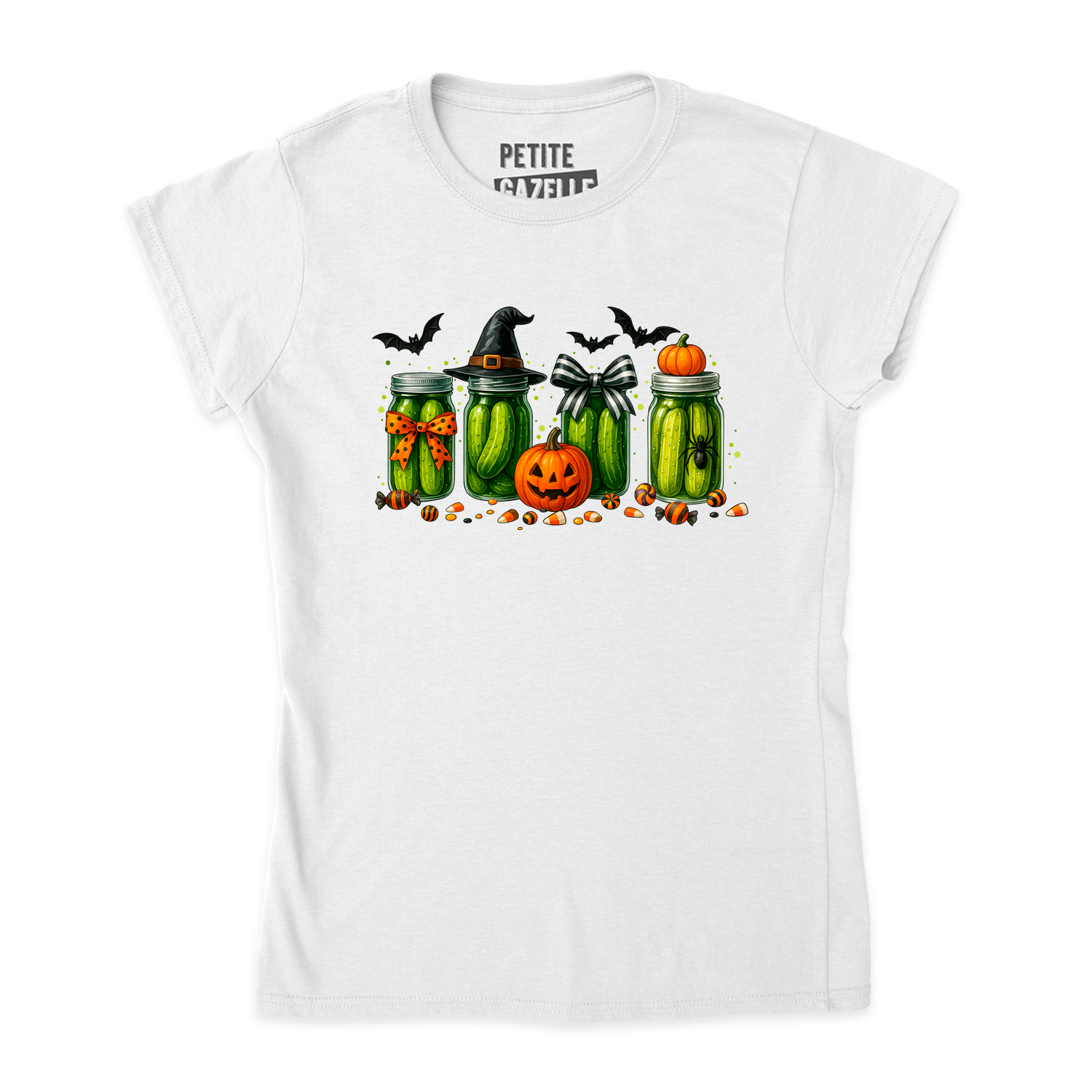 TSHIRT AJUSTÉ | Cornichons d'Halloween